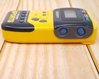 Sony Walkman Sports SRF-M70 Fm/am Radio Clock Stopwatch Water