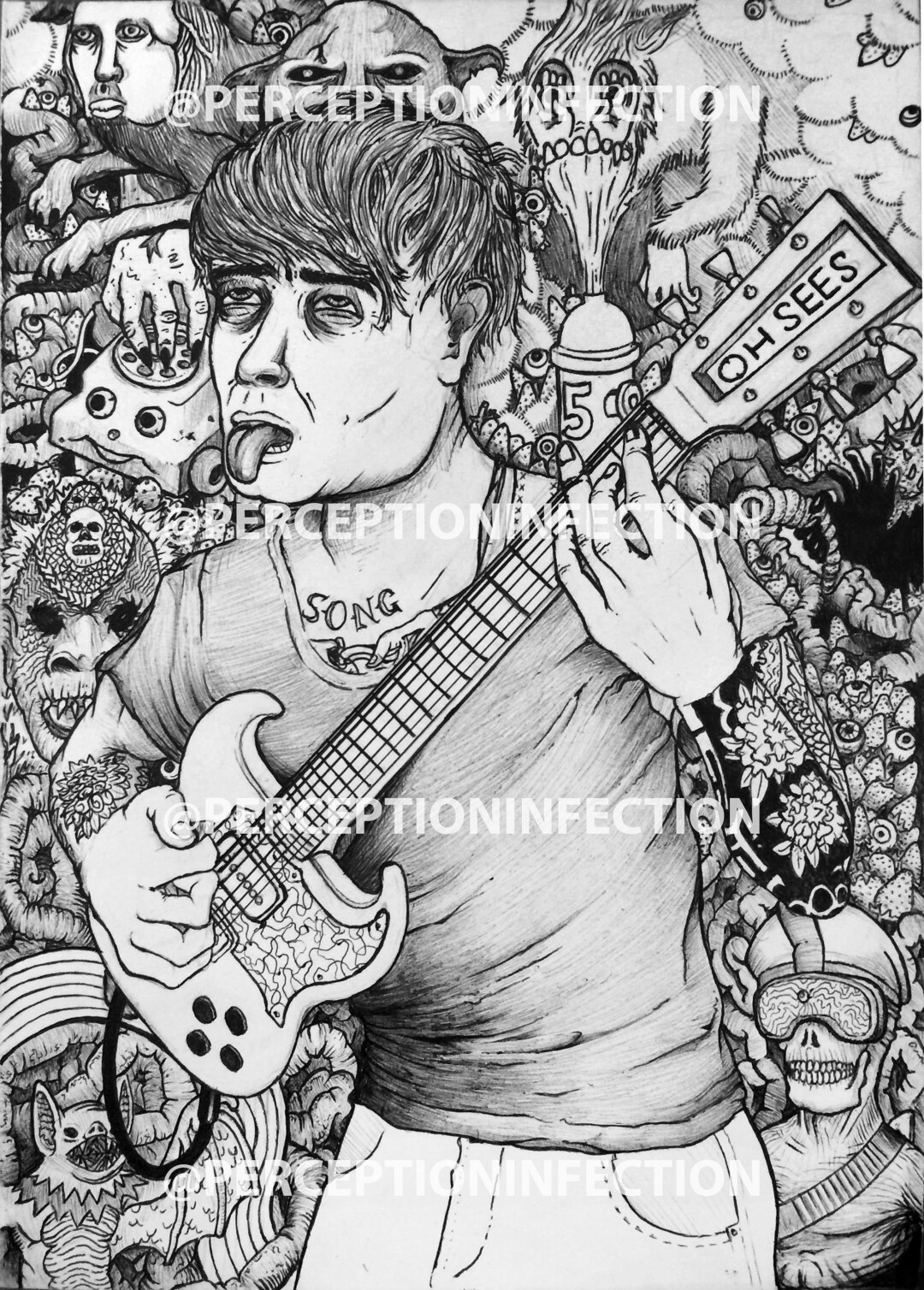 thee oh sees osees john dwyer フィギュア Thee Oh Sees Osees John Dwyer Figure | eBay