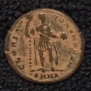 375-95 AD, Theodosius I Æ Follis, Roman Coin, Serdica Mint