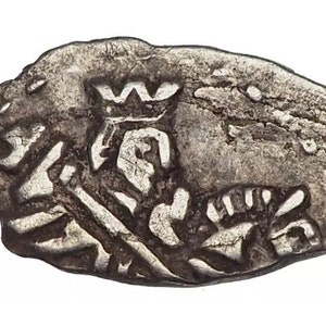 1682-1717 Peter The Great, Russia, Silver Kopek,  Wire Mine, Fabulous Detail!