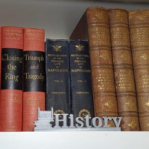 STL Library Shelf Signs – 3D Printable Files Book Genre Labels ...