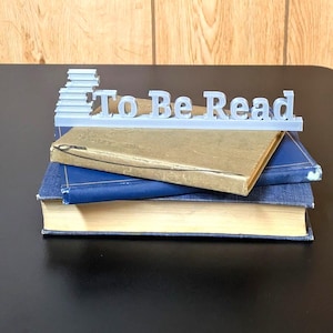 3D-skrivarfil - Att läsa skylt: Bokhörna / Hembiblioteksinredning (STL-fil)