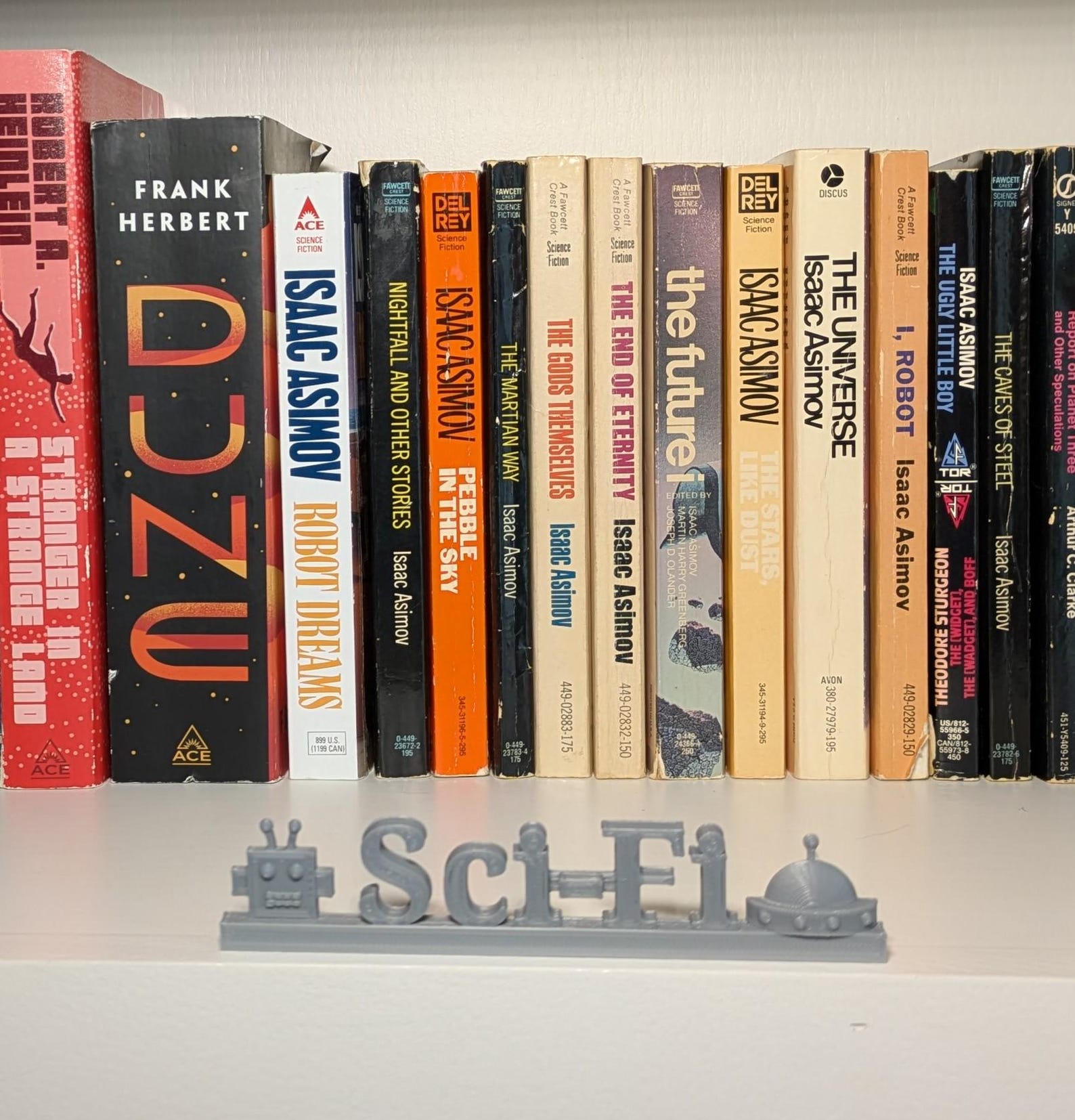STL Library Shelf Signs – 3D Printable Files Book Genre Labels ...