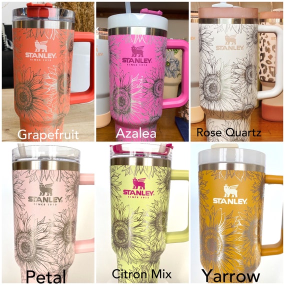 Personalized Engraved Stanley Quencher 40 Oz 30 Oz 20 Oz Dishwasher Safe Tumbler  Stanley Brand Cup With Handle Engraved NOT Stickers -  Denmark