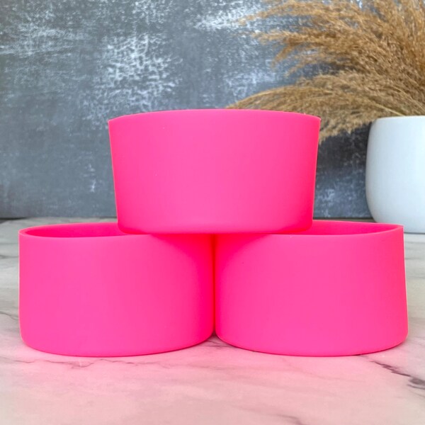 NEON PINK Silicone Boot For Tumblers 20oz-40oz