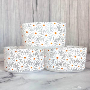 Stivali Tumbler Clear Daisies - adatti a taglie da 20 a 40 once Novità!
