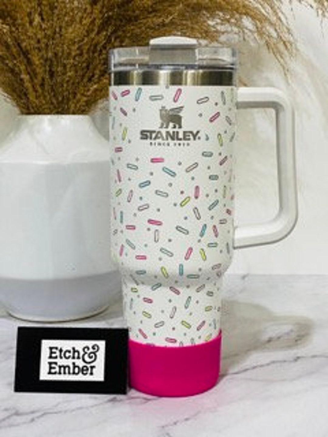 Personalized Engraved Stanley Quencher 40 oz 30 oz 20 oz, Dishwasher Safe  Tumbler, Stanley Brand Cup with Handle