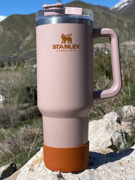 Silicone Cup Boot For 20oz/30oz/40oz Tumbler/Stanley Tumblers-Light Bl