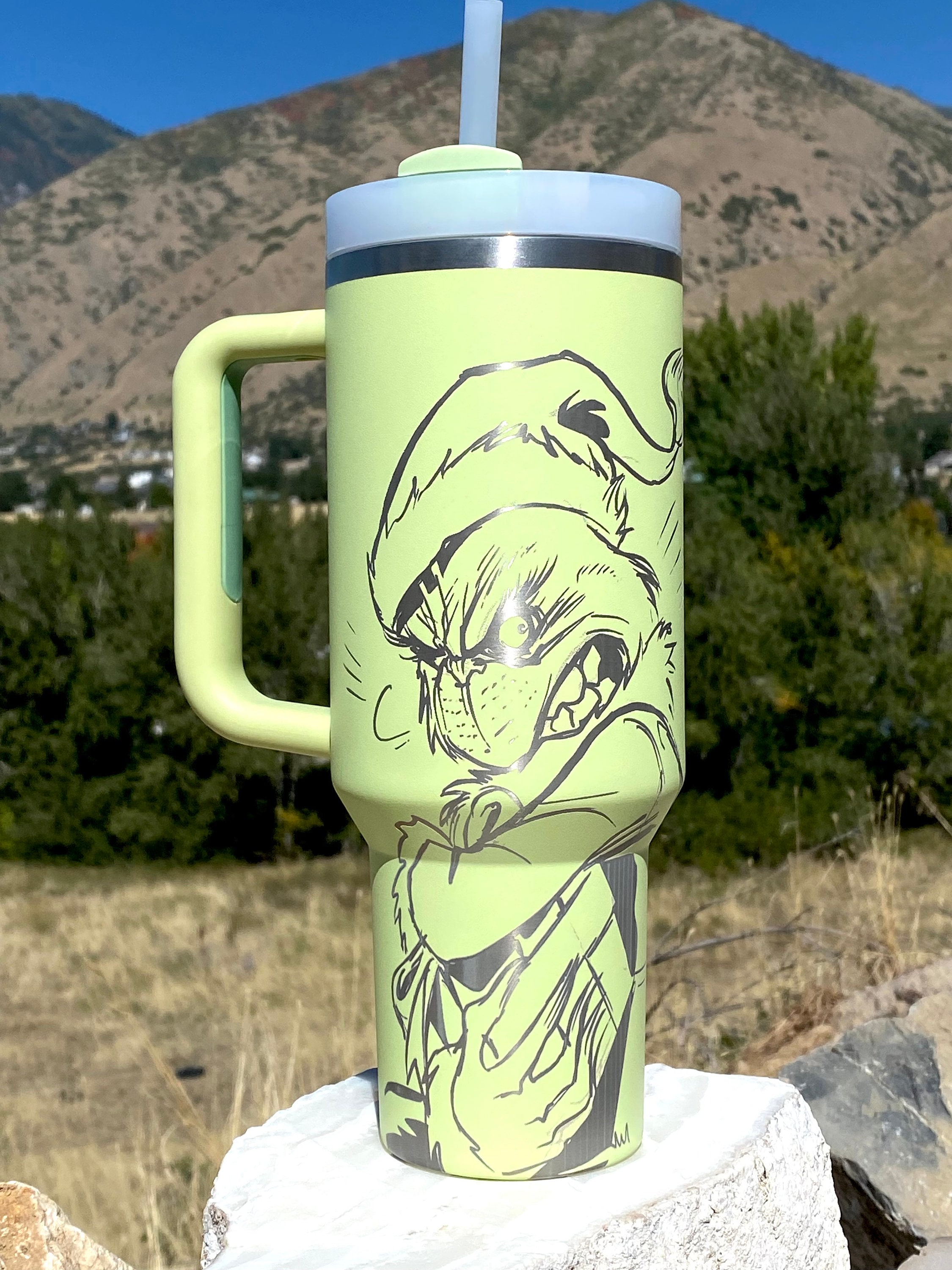 Thats It Im Not Going 40oz Tumbler Grinch Stanley Quencher - The best gifts  are made with Love