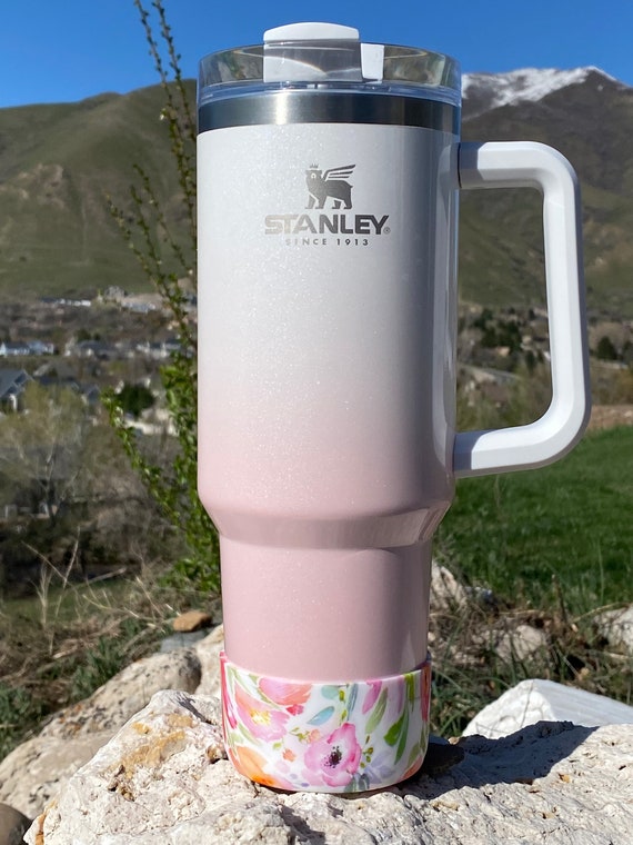 WATERCOLOR FLORAL Silicone Boot for Stanleys 20oz-40oz 