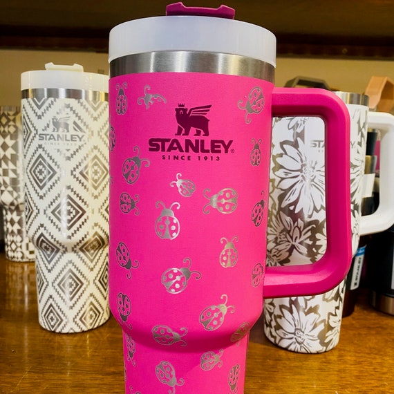 Butterflies Engraved Stanley 20 oz IceFlow Flip Straw Tumbler – Etch and  Ember
