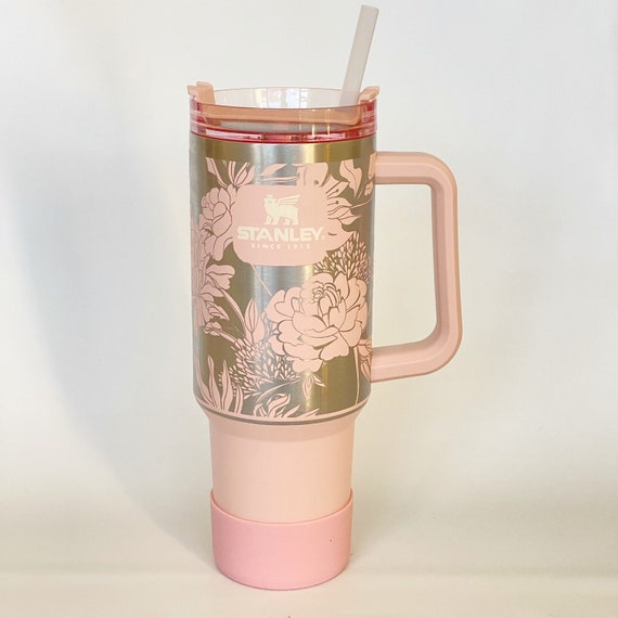 Floral Engraved Stanley Adventure Quencher 40oz Tumbler -  Canada
