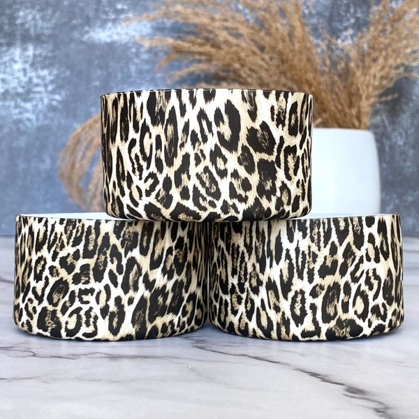 BROWN LEOPARD Silicone Boot For Tumblers