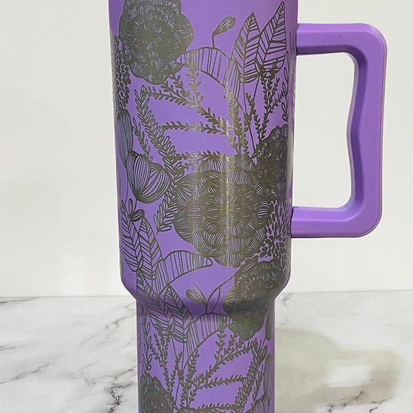 Engraved Simple Modern Tumbler Etsy UK