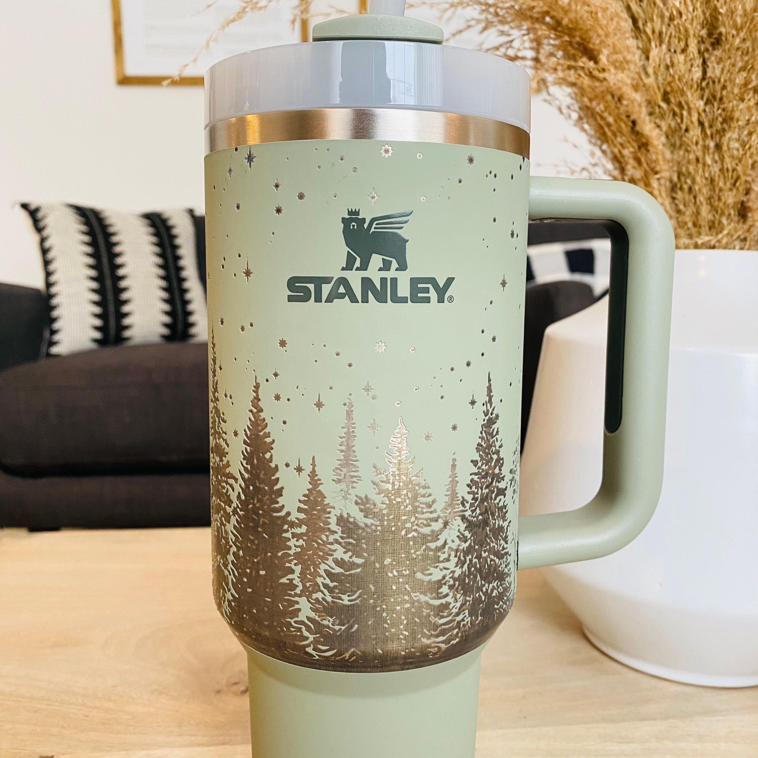 Engraved Stanley Tumbler 40oz – I WISH YOU WOOD