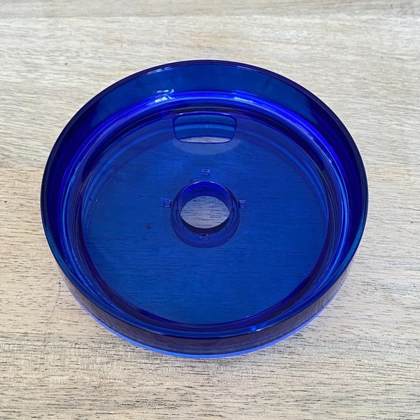 BLUE CLEAR Stanley Colored Lid 2.0