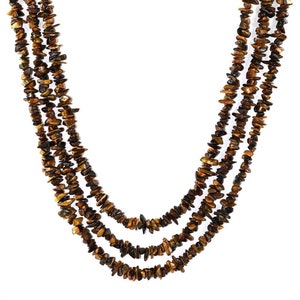 Yellow Tiger Eye Chips - Natural Gemstone Chips