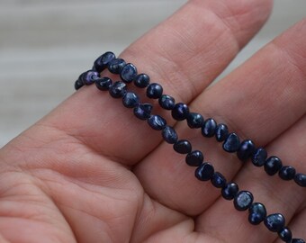3mm PURPLE GRAPE Round Glass Pearl Beads double strand about 270 beads bgl1604