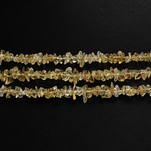 Yellow Citrine Chips - Natural Gemstone Chips