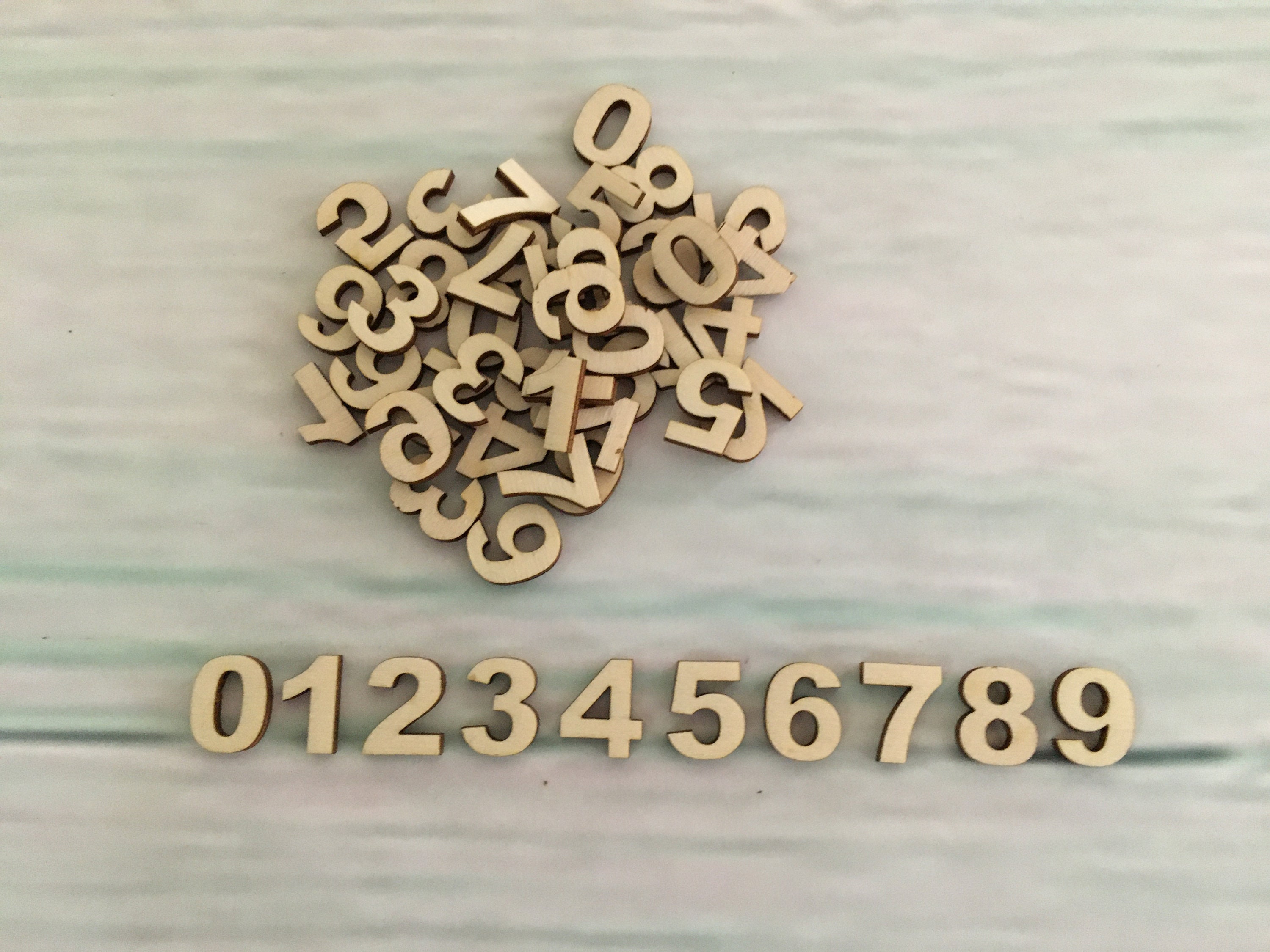 Wooden Laser Cut Uppercase Letters and Numbers 15mm High 5 Etsy Australia