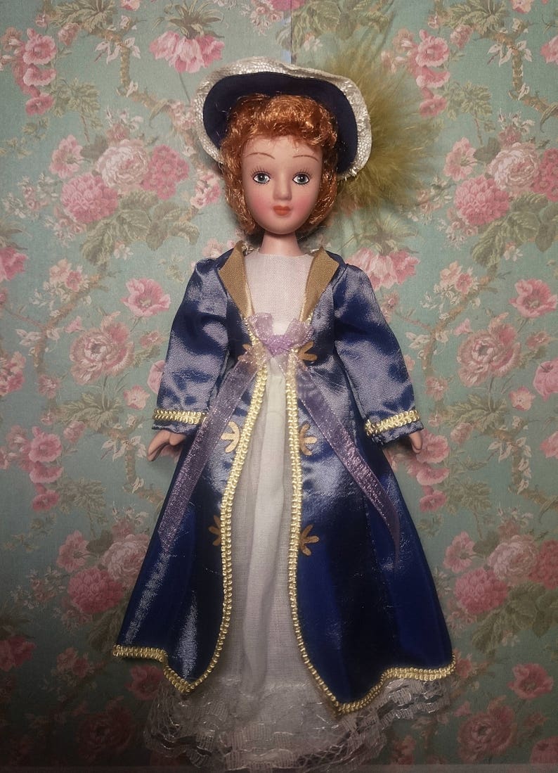 Porcelain doll Victorian doll Vintage doll Seymour Mann Etsy