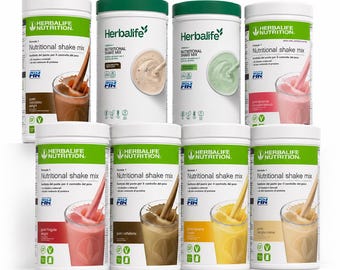 Herbalife Formula 1 550g Vari Gusti Shake Sostituto Pasto Controllo Peso Perdere Peso Dieta Proteine Vitamine Fibre