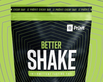 Bettershake pruvit sostitutivo del pasto vanigliaper perdita peso digiuno intermittente integratore alimentare proteico dieta