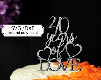 Free Free 330 40Th Wedding Anniversary Svg SVG PNG EPS DXF File