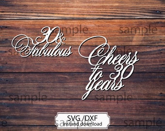 Cheers to 30 years | Etsy
