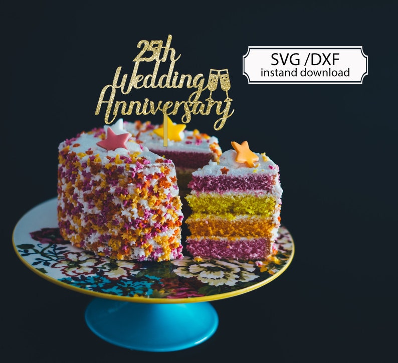Free Free 276 25Th Wedding Anniversary Svg SVG PNG EPS DXF File