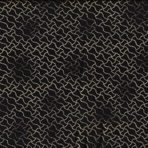 Timeless Treasures Fabric によるメタリック ゴールド ネット デザイン / BTHY / OOP COTTON / ブラックにメタリック ゴールド ネット / ウェディング ファブリック / #Juniper-C M 4118