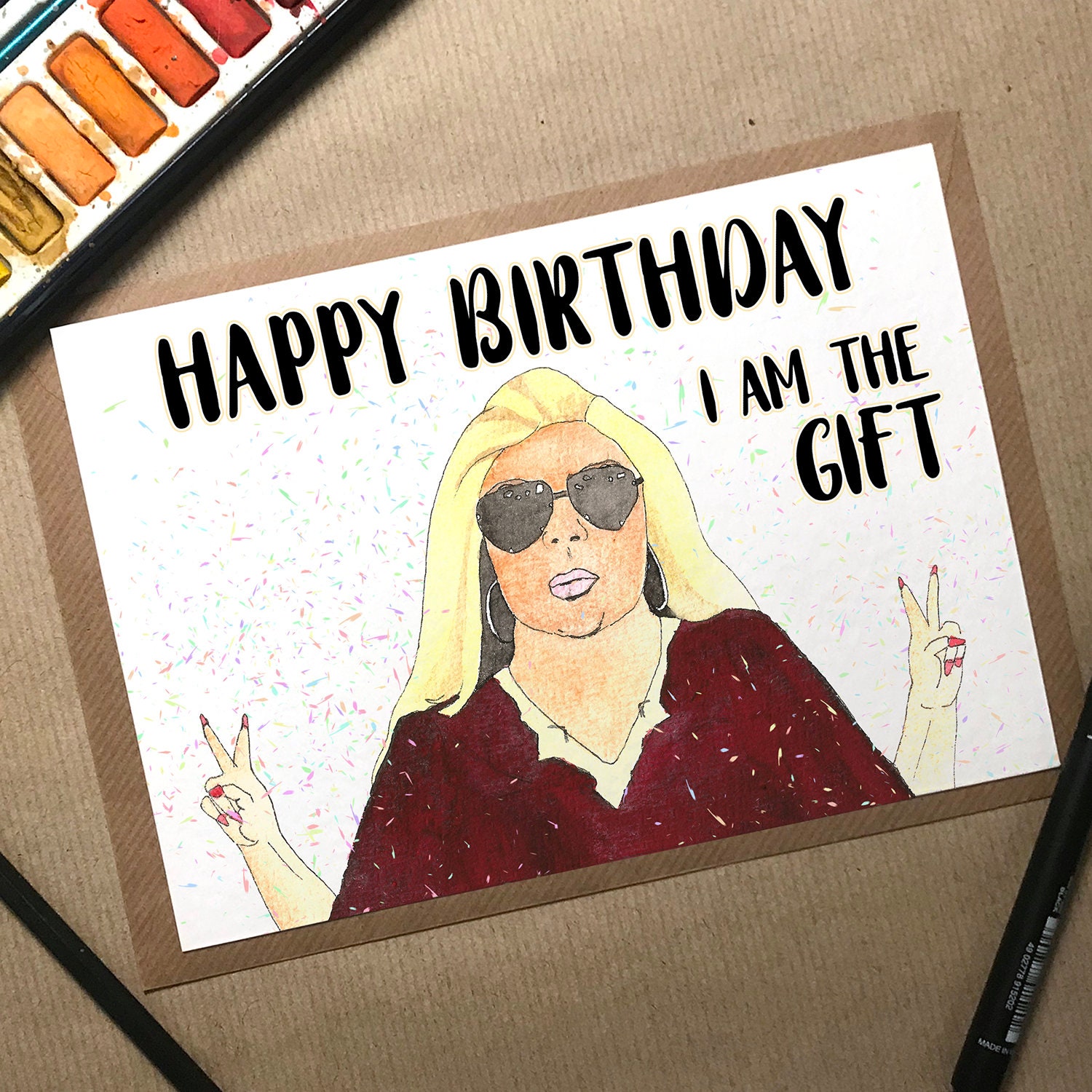 Gemma Collins Birthday Card Gemma Collins Card TOWIE Card | Etsy