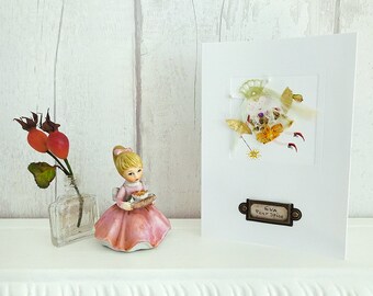 Eva Pear Spice - Fairy Christmas Card