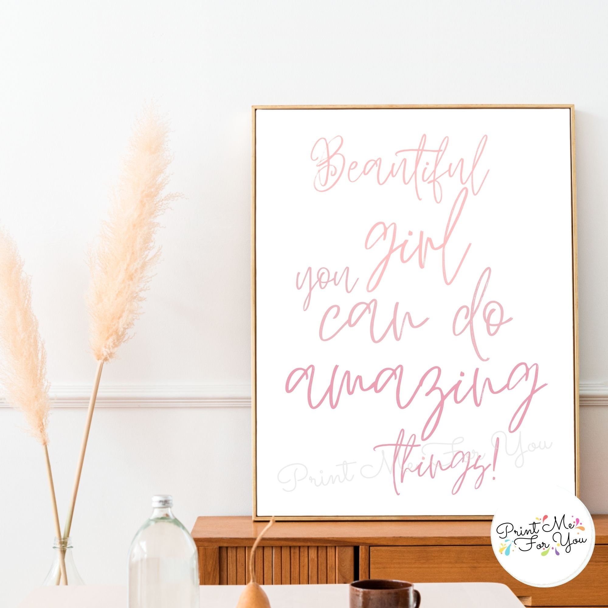 Positive Affirmations Print for Kids gift for daughter Teenage Girl Room Decor Empowering gift for her Teenager wall Decor Personalised Positive Affirmations Print for Kids gift for daughter Teenage Girl Room Decor Empowering gift for her Teenager wall Decor Personalised