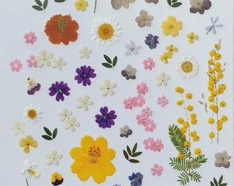 Suatelier small deco flower floral planner sticker, journal sticker, craft supplies
