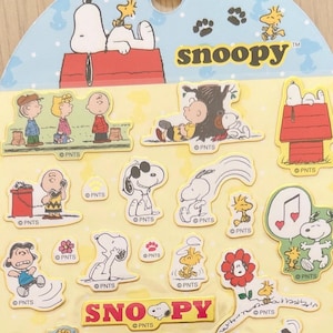 Snoopy seal stickers, craft supply,scrapbooking supply, planner