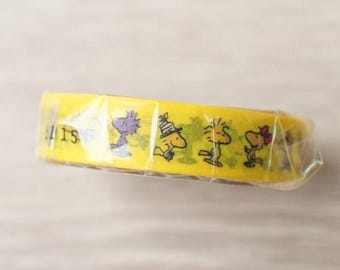 MT X Peanuts Snoopy Woodstock's Friends washi tape,masking tape,planner,journalmasking tape,stationery