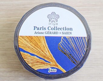 Ariane GERARD×SAIEN - Jazz Gold Foil washi tape/masking tape/planner/journal/craft supply