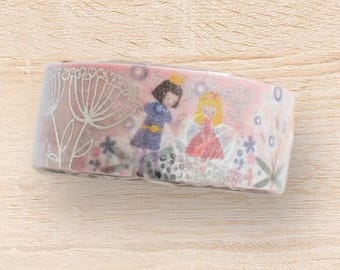 Shinzi Katoh Andersen's Fairy Tale - Thumbelina /holosilver glitter foil washi tape/masking tape/planner/journal/craft supply