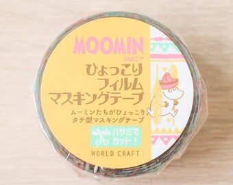 WORLD CRAFT Planner Stickers Moomin Film Clear Tape Going Knickknacks/craft supply