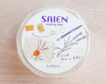 Saien Event Limited - Letters Washi Tape/masking tape/planner/journal/craft supply