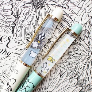 Floating Peanuts Snoopy Gelschreiber Kugelschreiber, Bastelbedarf, Schreibwaren