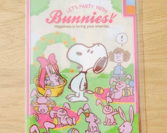 Peanuts Snoopy with Bunnies Limited Edition A5 Folder with Dividers, Stationery/office supply/school supply/craft supply