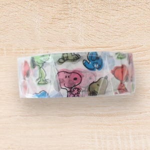 MT X Peanuts Snoopy Colorful washi tape,masking tape,planner,journalmasking tape,stationery