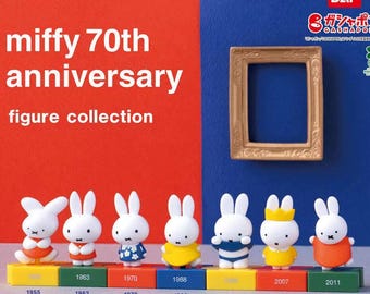 Miffy 70th Anniversary Figure Collection Minature