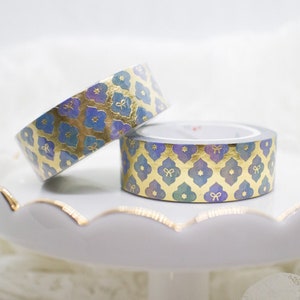 Moroccan Style Bow Washi (Gold Foil)