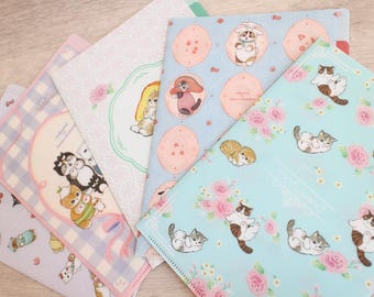 Mofusand Cat A5 Folder with Dividers, Stationery/office supply/school supply/craft supply