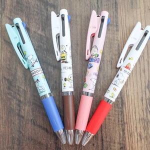 3-colors Peanuts Snoopy Gel Pen Ballpoint Pen