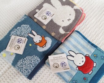 Miffy Mini Hand Towel, Small Towel, Cotton Towel, Face Towel