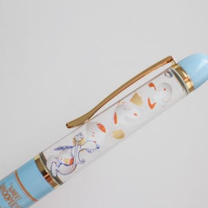 Floating Peanuts Snoopy Gel Pen Ballpoint Pen, craft supplies, stationery Light Blue